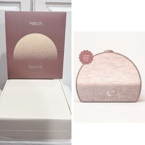 Hatch Restore 3 Sunrise Alarm Clock Sound Machine Smart Light - Cocoa - NEW